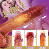 TitanSensation - 9 Inch Dynamic Thruster 3 IN 1 Realistic Dildo